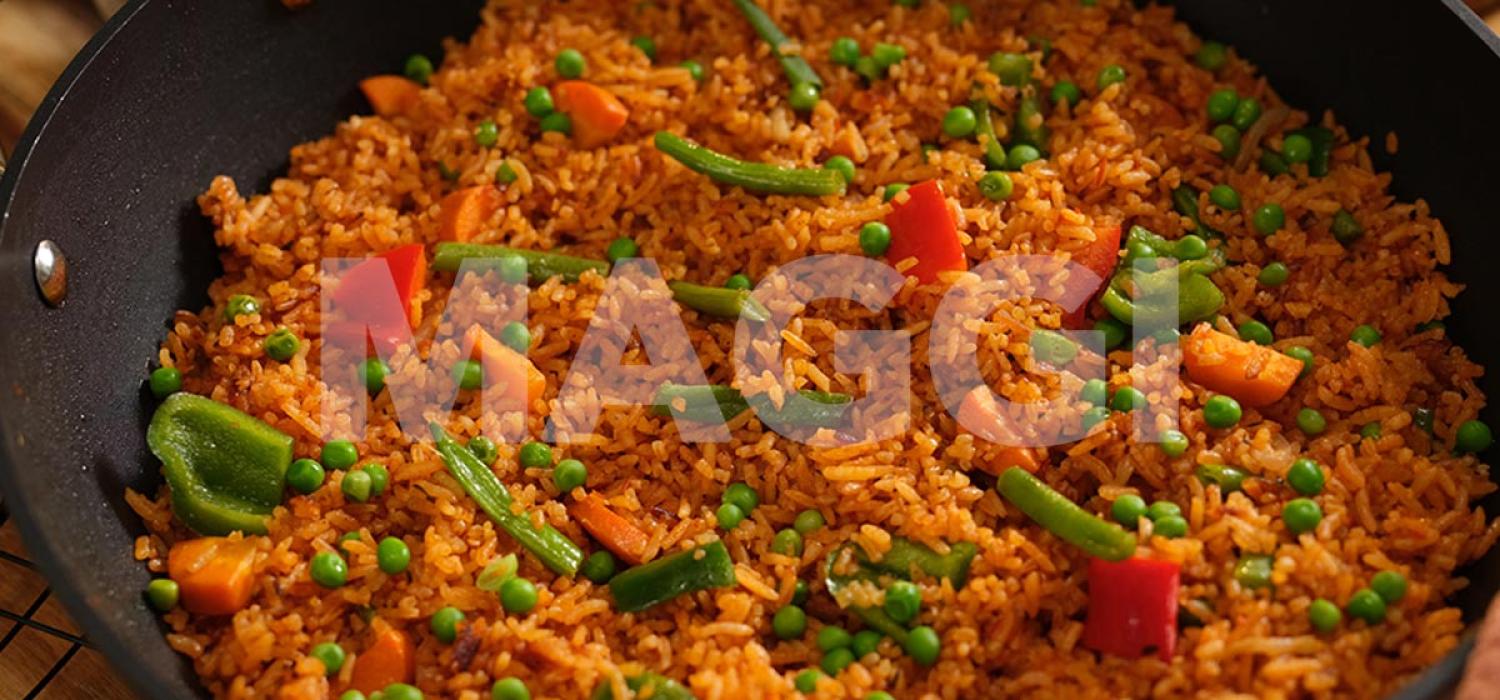 Jollof riz au gras à la cuisson douce