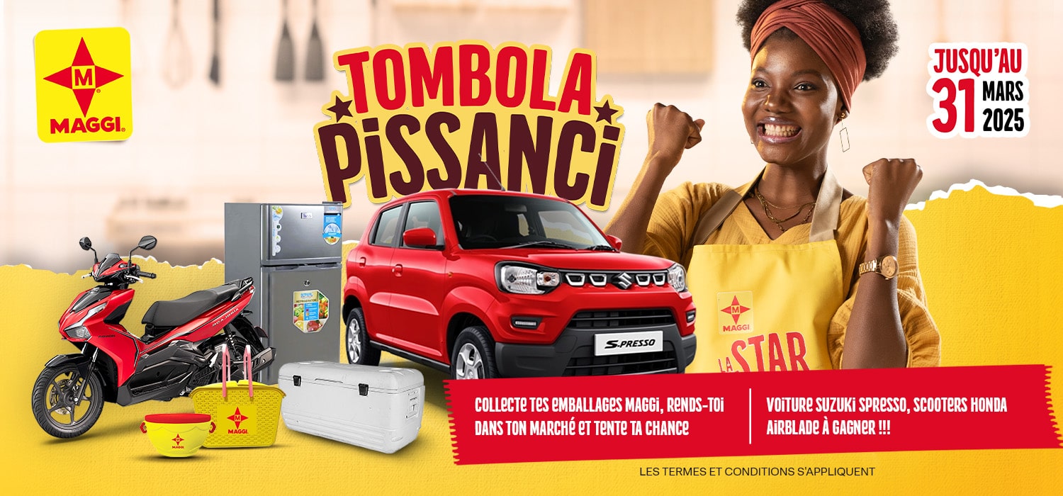 Tombola Pissanci de MAGGI – Gagnez des prix incroyables !
