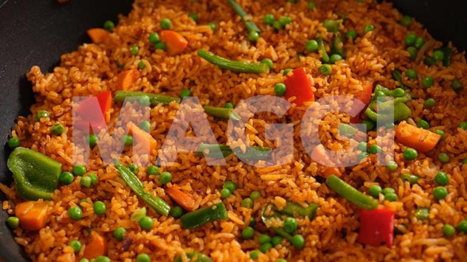 Riz au gras aux petits pois