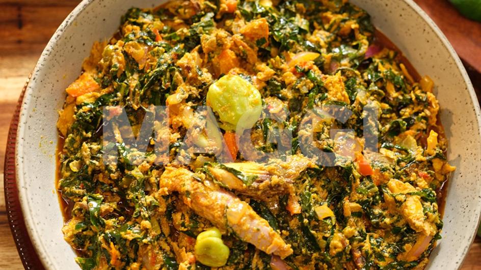 Graine de citrouille a la feuille de taro