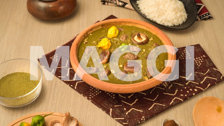 Sauce feuille de baobab aux champignons