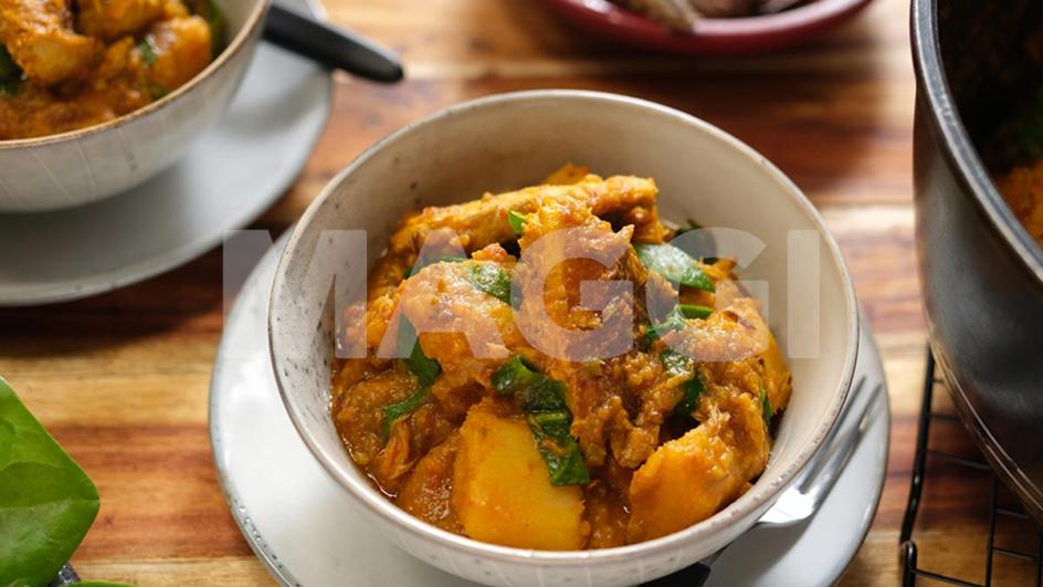 Ragoût de patate douce aux épinards