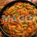 Spaghetti aux crevettes