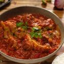Delice de poulet frit à la sauce tomate