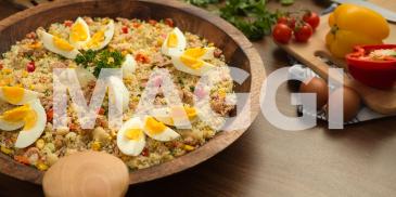 Salade d’attiéké au thon