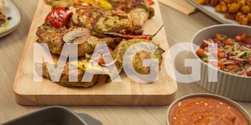 Marinade poulet braisé aux légumes